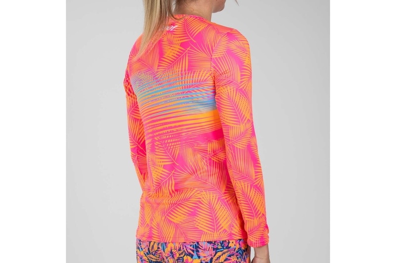 Women Club Aloha Run LS Tee ランシャツ 長袖 アスリート専用 ZFR13018
