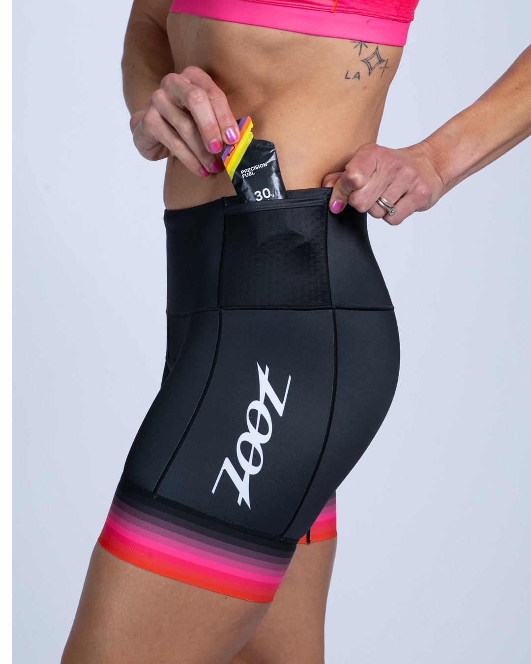 WOMEN TRI 6 SHORT ( IM Velocity) トライアスロン セパレート トライショーツ トライパンツ　ZFT210890
