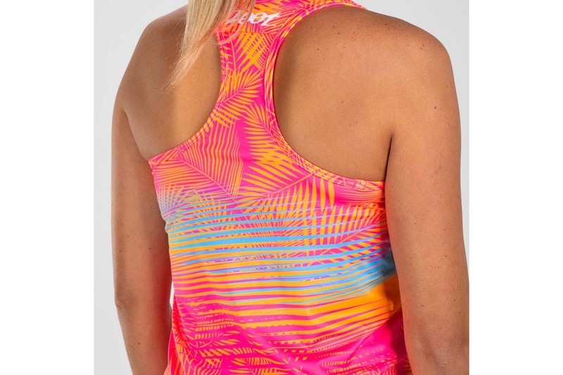 Women's Club Aloha Run Singlet タンクトップ シングレット ZFR11090