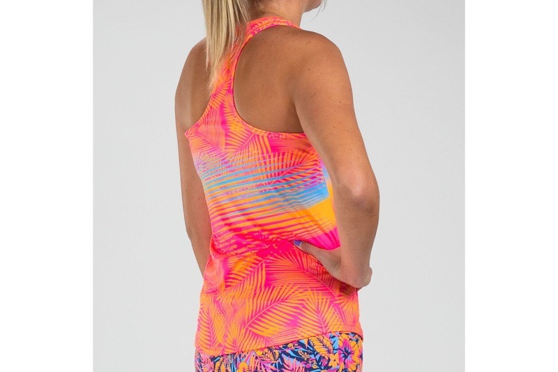 Women's Club Aloha Run Singlet タンクトップ シングレット ZFR11090