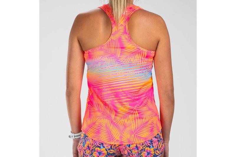 Women's Club Aloha Run Singlet タンクトップ シングレット ZFR11090
