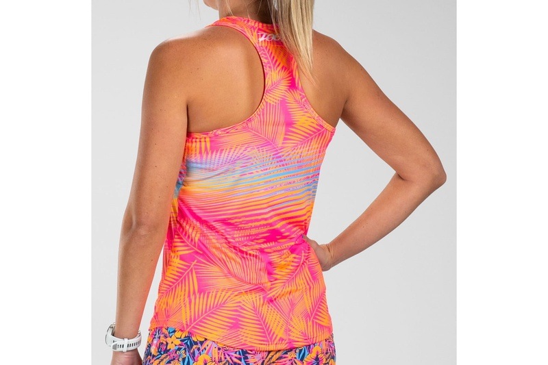 Women's Club Aloha Run Singlet タンクトップ シングレット ZFR11090