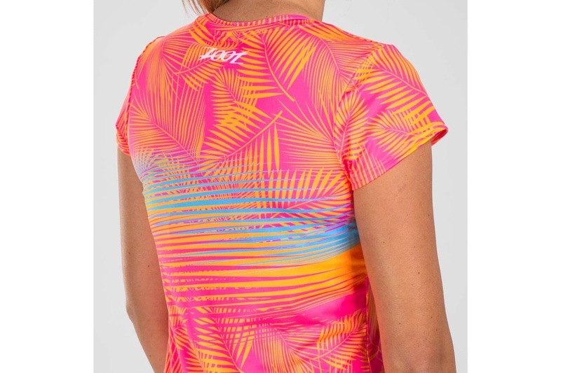 Women's Club Aloha Run Tee レディース アスリート専用 ランシャツ ZFR12079