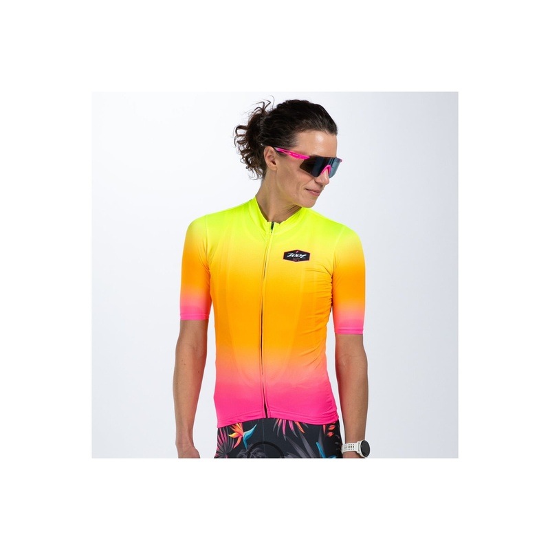 WOMEN'S CYCLE AERO JERSEY (Tropical Magic) サイクルジャージ トップス ZFC11090
