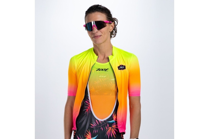 WOMEN'S CYCLE AERO JERSEY (Tropical Magic) サイクルジャージ トップス ZFC11090