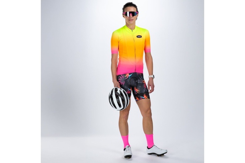 WOMEN'S CYCLE AERO JERSEY (Tropical Magic) サイクルジャージ トップス ZFC11090