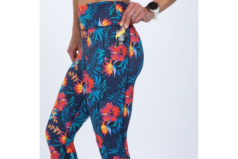 Women's Ltd Run High Rise Capri(Queen K) ランタイツ カプリ ZFR221007