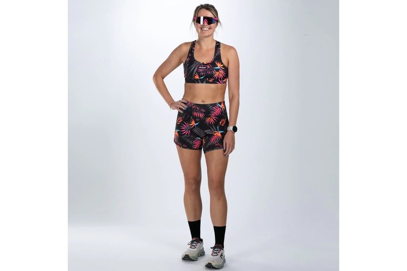 WOMEN RUN 6 SHORT (Tropical Magic) レディース 6インチ ショートパンツ アスリート専用 ZFR24118