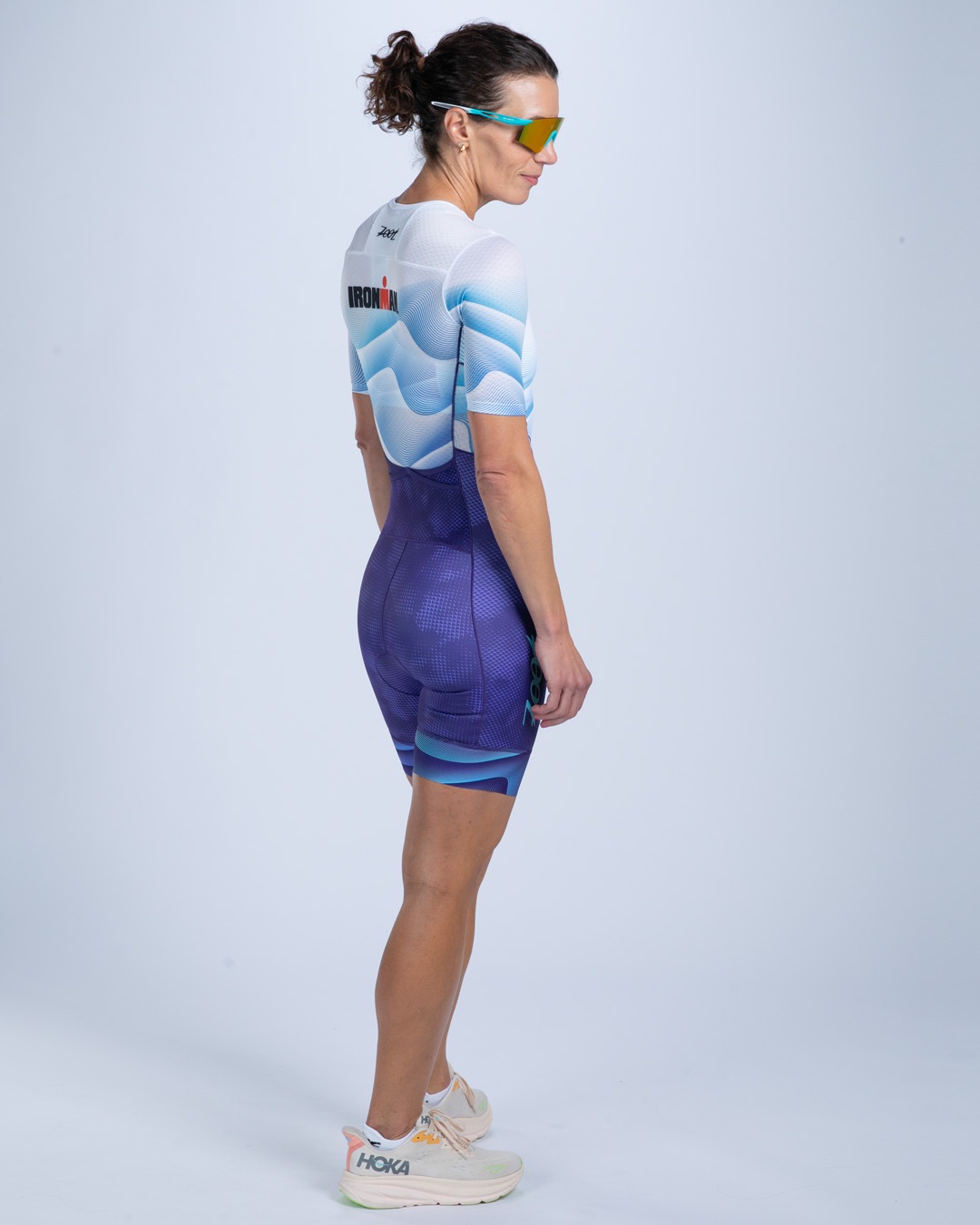 WOMEN'S TRI AERO FZ RACESUIT (IM Stratos) トライアスロン トライスーツ トライウエア ワンピース ZFT350140