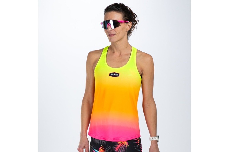 WOMEN'S RUN SINGLET  (Tropical Magic) タンクトップ シングレット ZFR11013