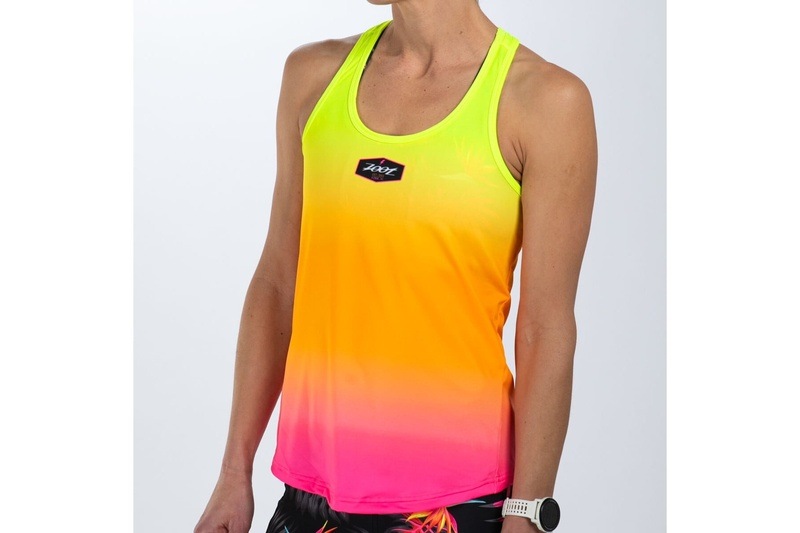 WOMEN'S RUN SINGLET  (Tropical Magic) タンクトップ シングレット ZFR11013