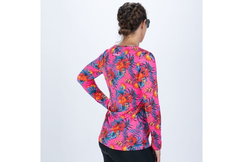 Women Run LS Tee (Queen K) ランシャツ ロングスリーブ 長袖 アスリート専用 ZFR13018