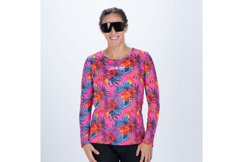 Women Run LS Tee (Queen K) ランシャツ ロングスリーブ 長袖 アスリート専用 ZFR13018