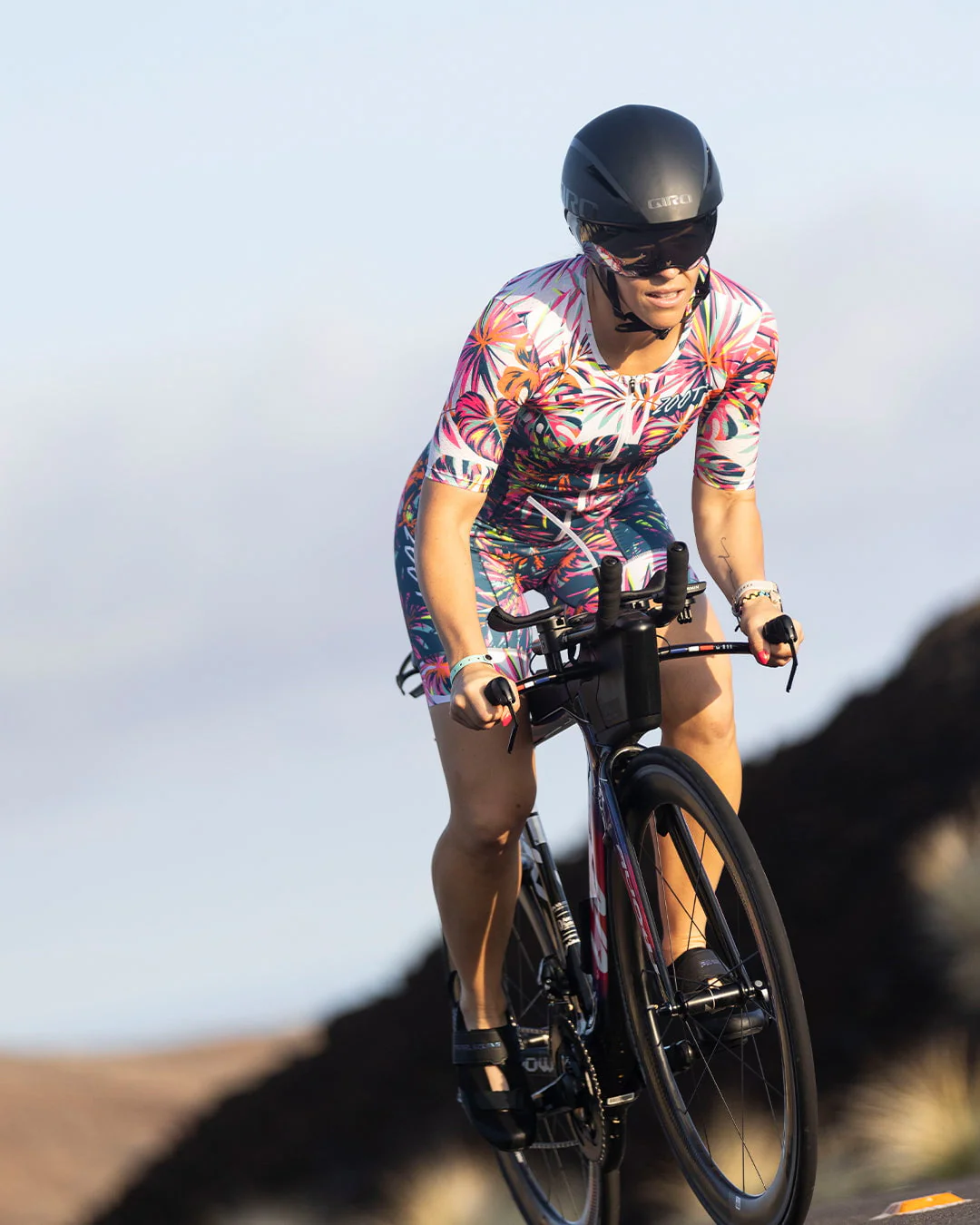 WOMEN'S TRI AERO FZ RACESUIT ( Island Original) トライアスロン トライスーツ トライウエア ワンピース ZFT350160