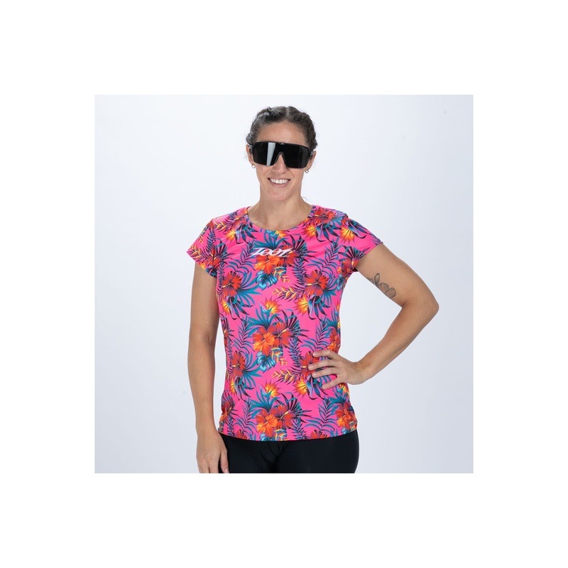 Women's Run Tee (Queen K) レディース アスリート専用 ランシャツ ZFR120970