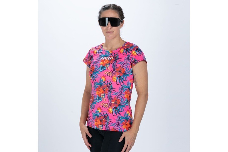 Women's Run Tee (Queen K) レディース アスリート専用 ランシャツ ZFR120970