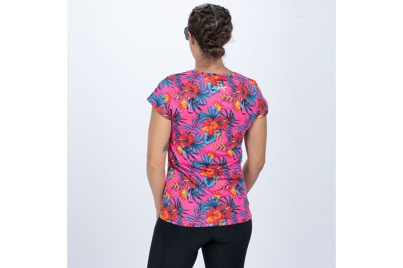 Women's Run Tee (Queen K) レディース アスリート専用 ランシャツ ZFR120970