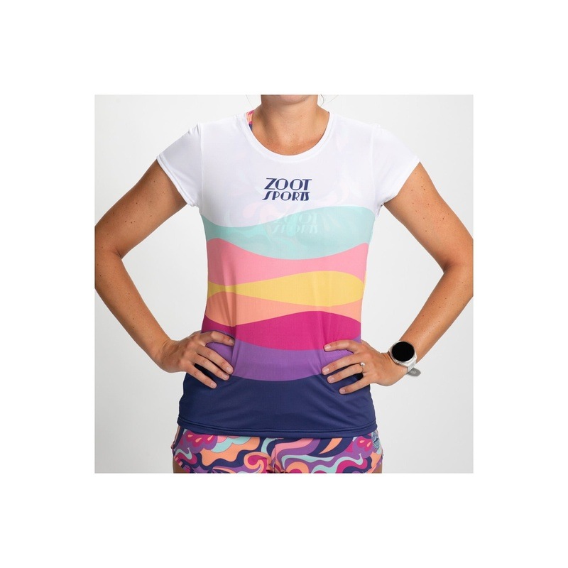 WMN'S RUN TEE  (La Mer) レディース アスリート専用 エアロランシャツ ZFR12086