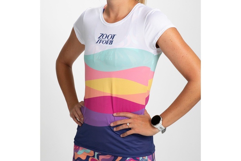 WMN'S RUN TEE  (La Mer) レディース アスリート専用 エアロランシャツ ZFR12086