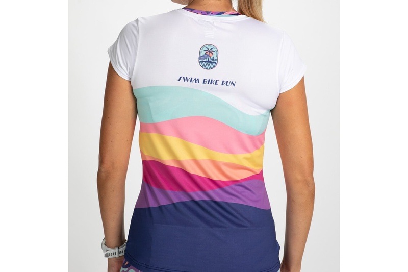 WMN'S RUN TEE  (La Mer) レディース アスリート専用 エアロランシャツ ZFR12086
