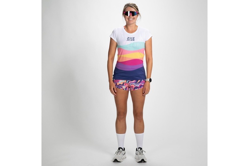 WMN'S RUN TEE  (La Mer) レディース アスリート専用 エアロランシャツ ZFR12086