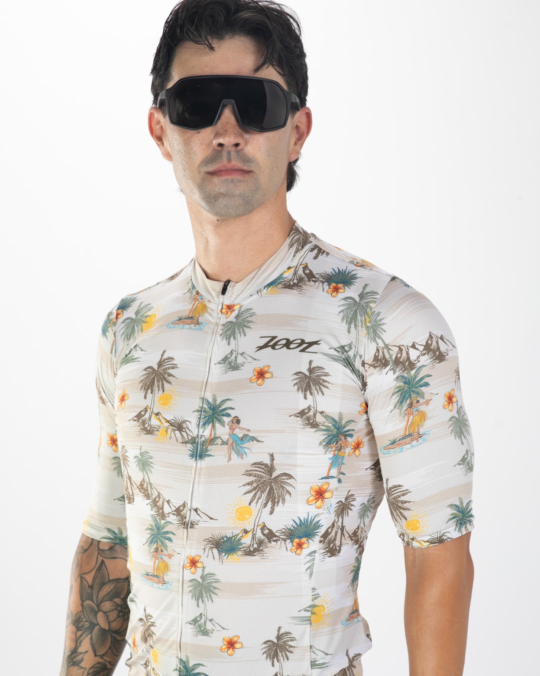 MEN'S CYCLE AERO JERSEY (KAHOLO) バイクジャージ サイクルジャージ トップス ZMC1100