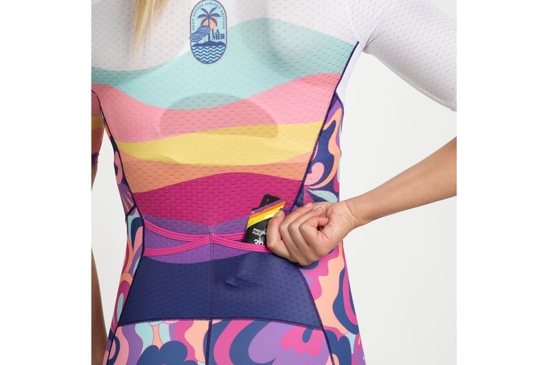 WMN'S TRI  AERO  FZ RACESUIT  (La Mer) トライアスロン トライスーツ トライウエア ZFT35088