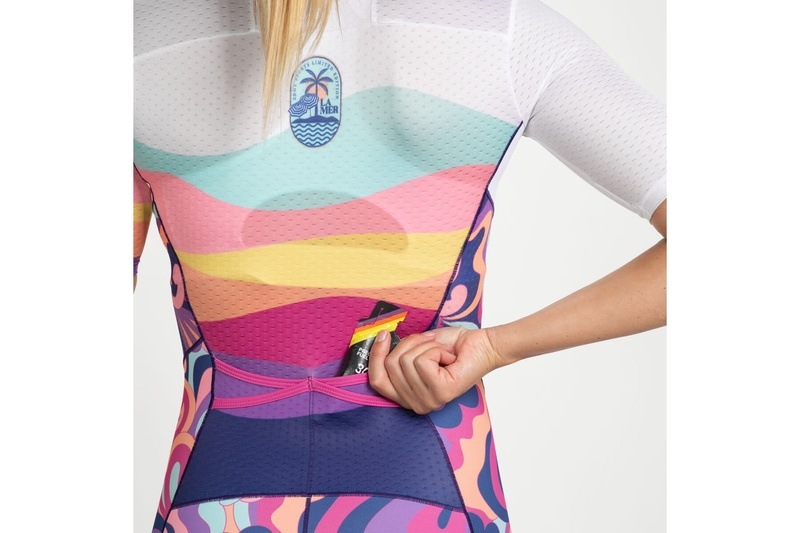 WMN'S TRI  AERO  FZ RACESUIT  (La Mer) トライアスロン トライスーツ トライウエア ZFT35088