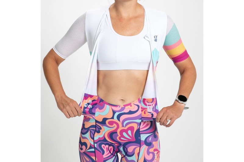 WMN'S TRI  AERO  FZ RACESUIT  (La Mer) トライアスロン トライスーツ トライウエア ZFT35088