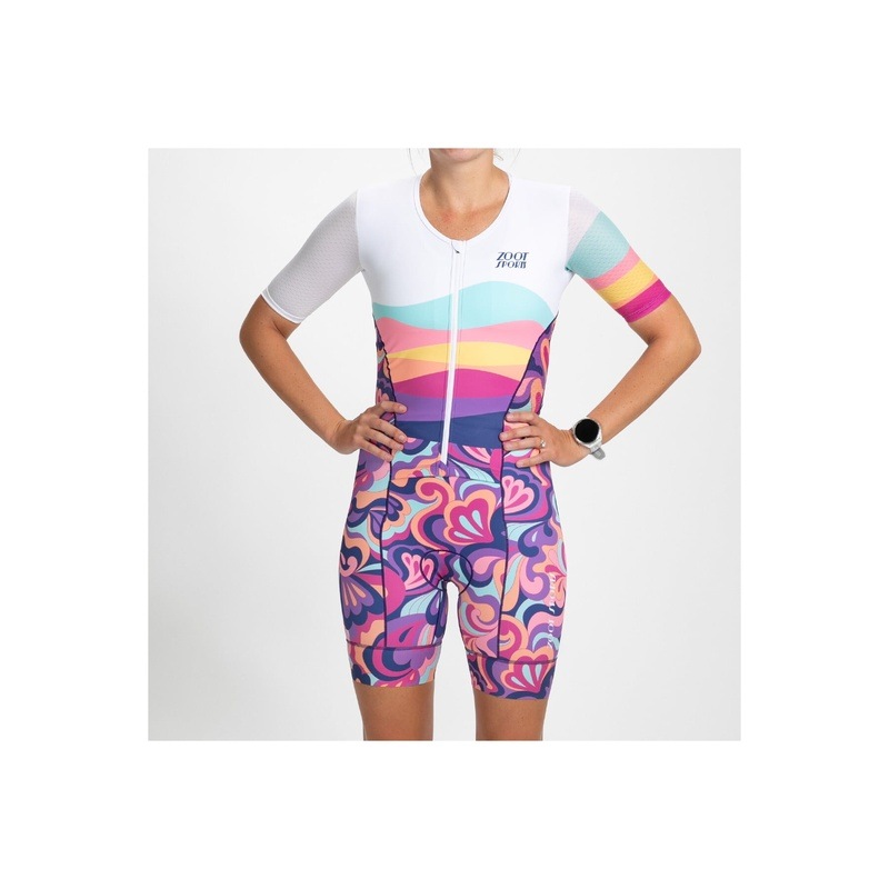 WMN'S TRI  AERO  FZ RACESUIT  (La Mer) トライアスロン トライスーツ トライウエア ZFT35088