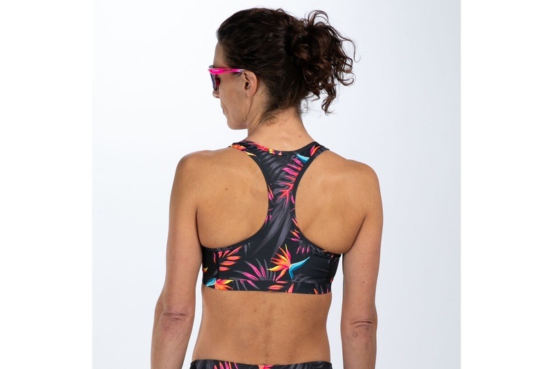 WOMEN TRI BRA (Tropical Magic) トライアスロン専用 トライブラ スポーツブラ ZFT13076