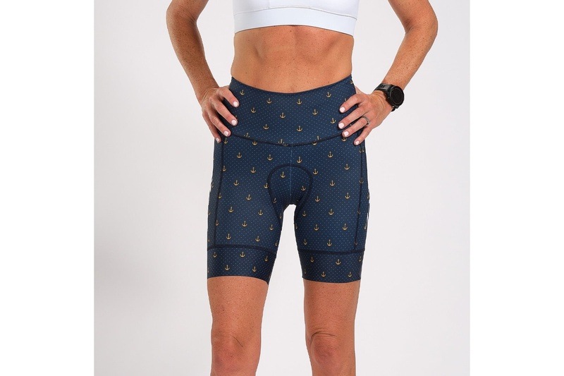 Women  Cycle HIGH WAIST Short (Anchors Away) サイクルショーツ ハイウエスト パンツ ZFC220