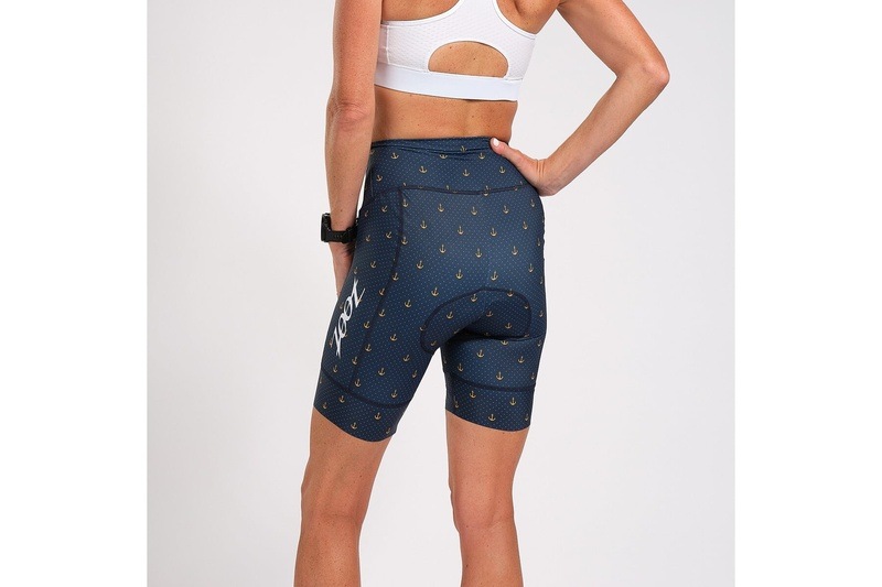 Women  Cycle HIGH WAIST Short (Anchors Away) サイクルショーツ ハイウエスト パンツ ZFC220