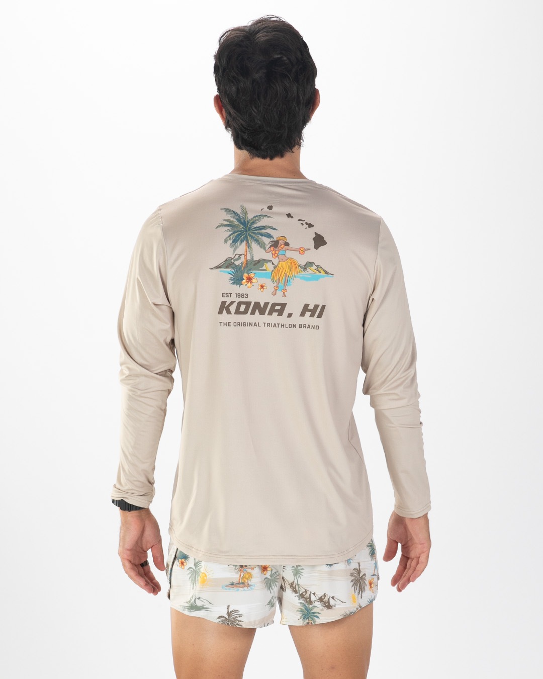 MEN RUN LS TEE (KAHOLO) メンズ ロングスリーブ エアロランシャツ ZMR13001