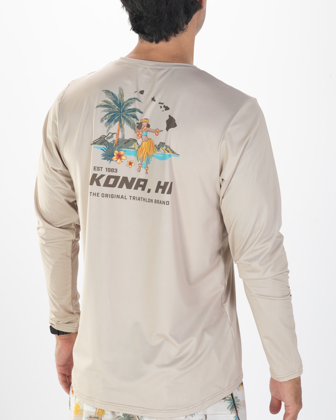 MEN RUN LS TEE (KAHOLO) メンズ ロングスリーブ エアロランシャツ ZMR13001