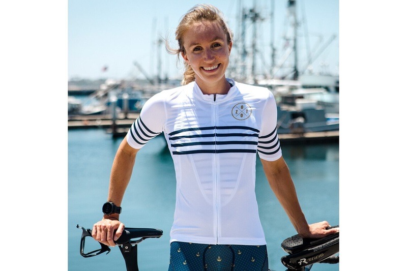 WOMEN CYCLE AERO JERSEY (Anchors Away) サイクルジャージ トップス ZFC110