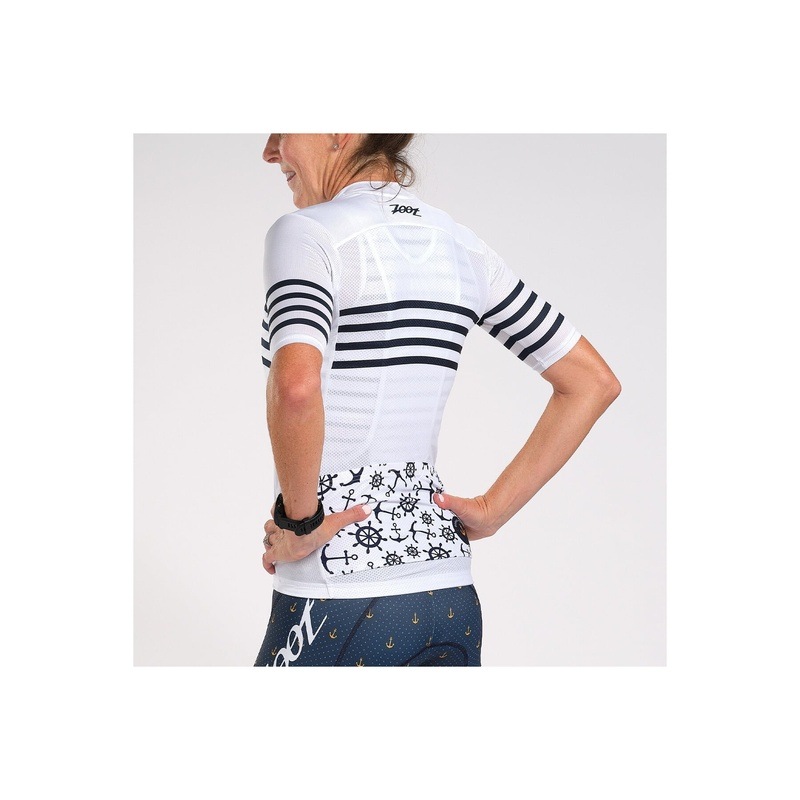 WOMEN CYCLE AERO JERSEY (Anchors Away) サイクルジャージ トップス ZFC110