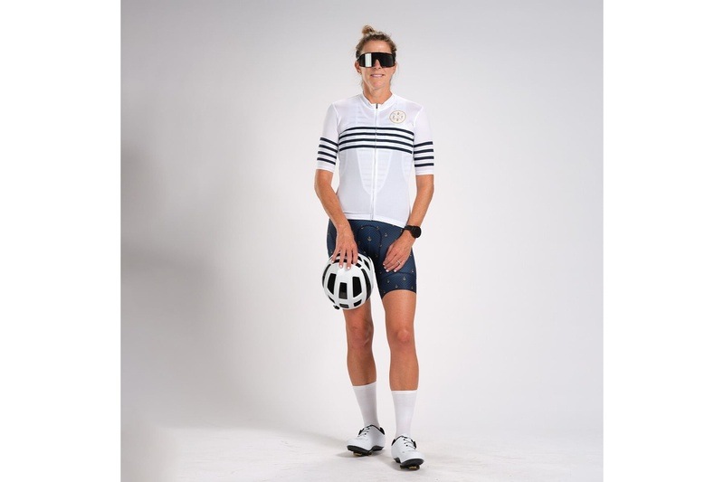 WOMEN CYCLE AERO JERSEY (Anchors Away) サイクルジャージ トップス ZFC110