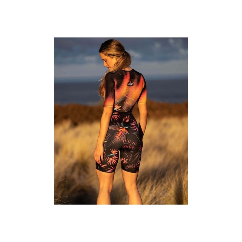 WOMEN'S TRI AERO FZ RACESUIT (Tropical Magic) トライアスロン トライスーツ トライウエア ZFT35091