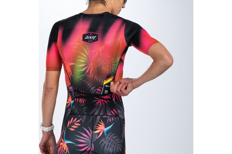 WOMEN'S TRI AERO FZ RACESUIT (Tropical Magic) トライアスロン トライスーツ トライウエア ZFT35091