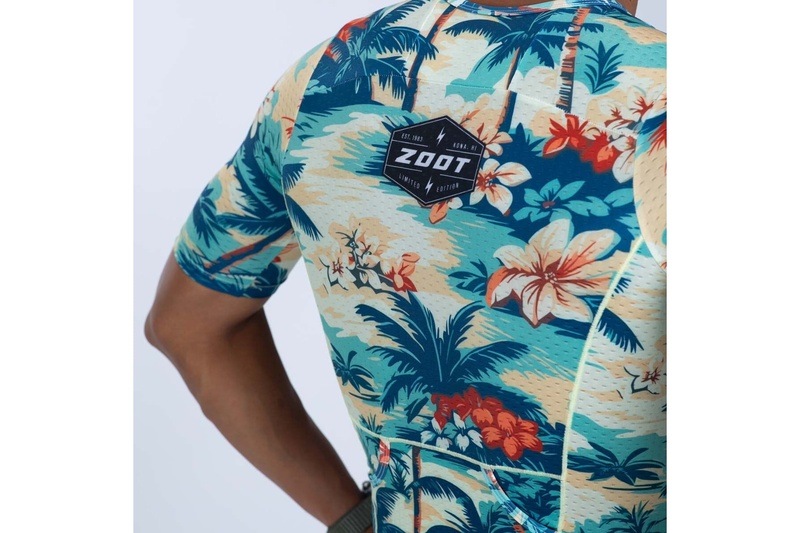 MEN'S TRI  AERO FZ RACESUIT (Vintage Hula) トライスーツ ワンピース トライウエア トライアスロン  ZMT35085012