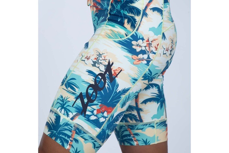 MEN'S TRI  AERO FZ RACESUIT (Vintage Hula) トライスーツ ワンピース トライウエア トライアスロン  ZMT35085012