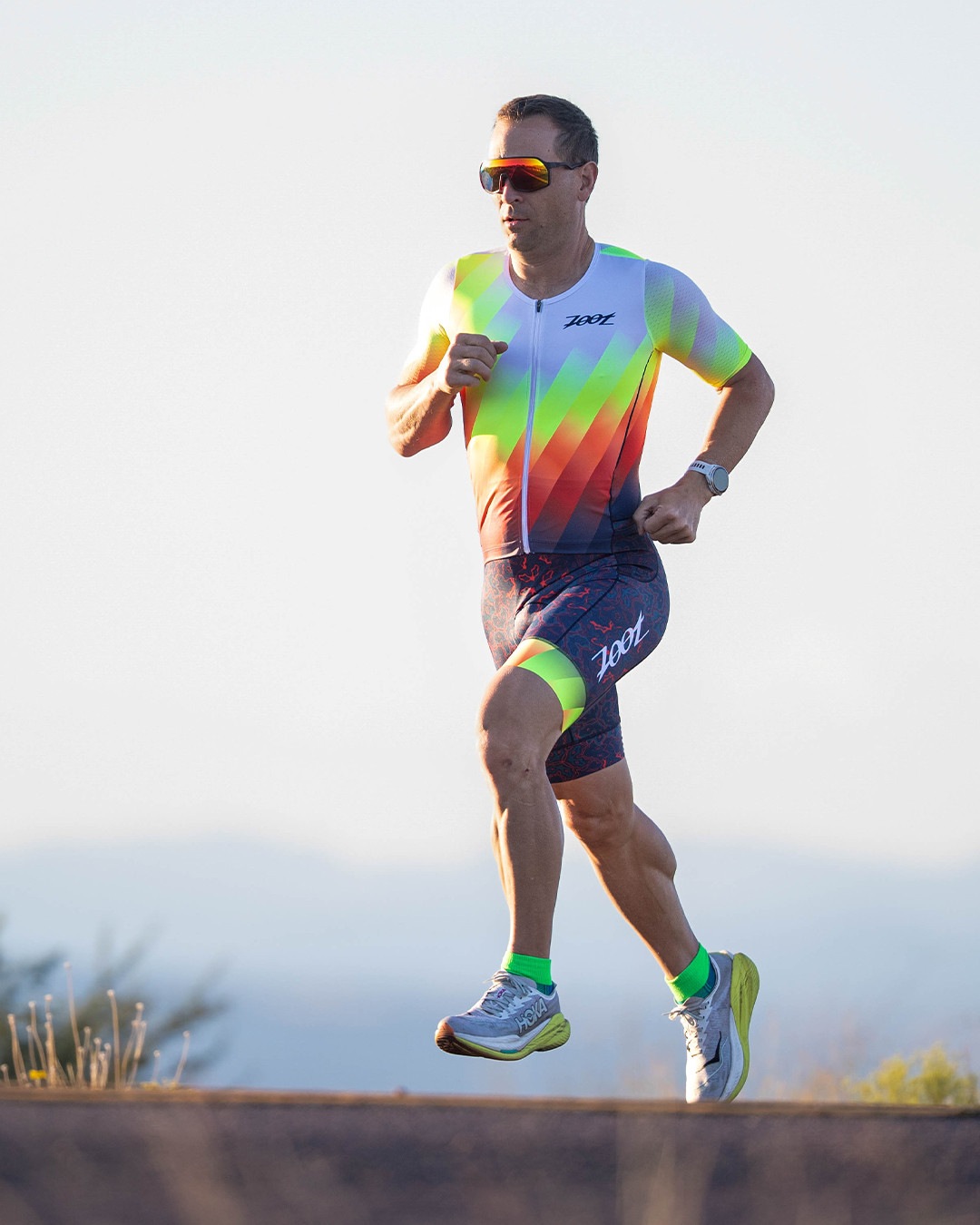 MEN'S TRI AERO FZ RACESUIT (Costa Del Sol) トライスーツ ワンピース トライウエア トライアスロン  ZMT350107