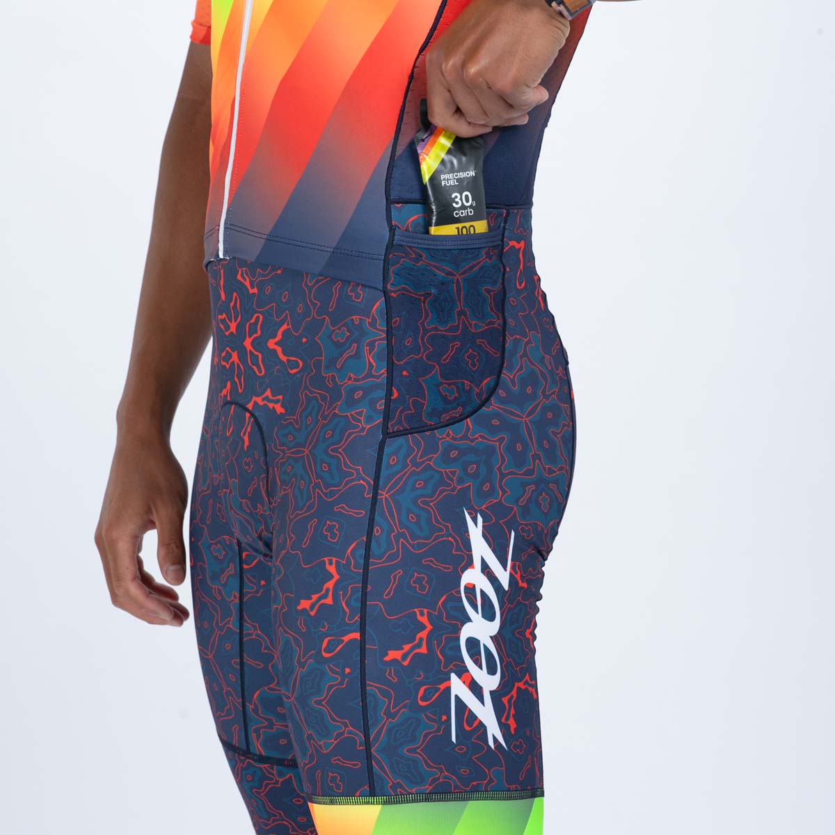 MEN'S TRI AERO FZ RACESUIT (Costa Del Sol) トライスーツ ワンピース トライウエア トライアスロン  ZMT350107