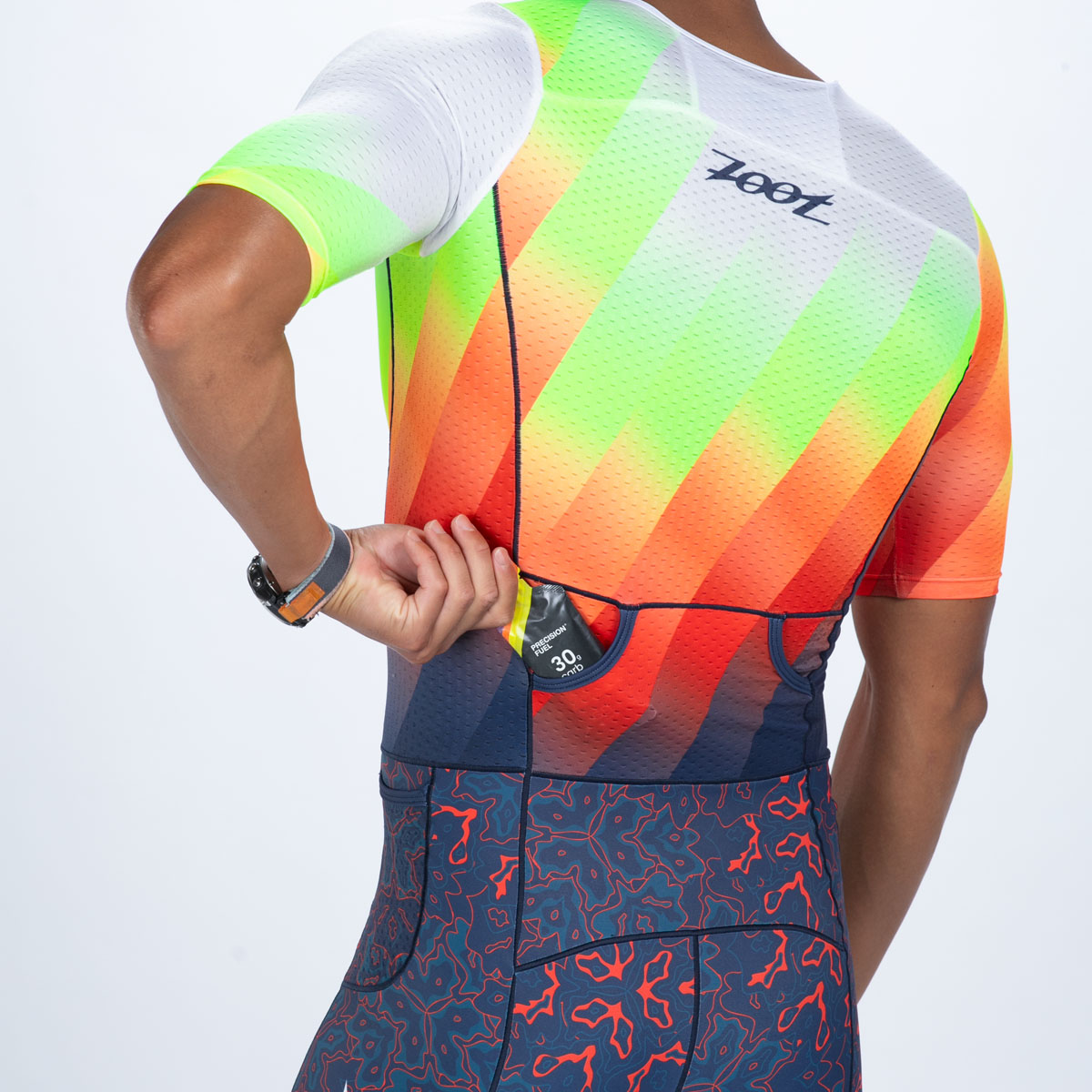 MEN'S TRI AERO FZ RACESUIT (Costa Del Sol) トライスーツ ワンピース トライウエア トライアスロン  ZMT350107