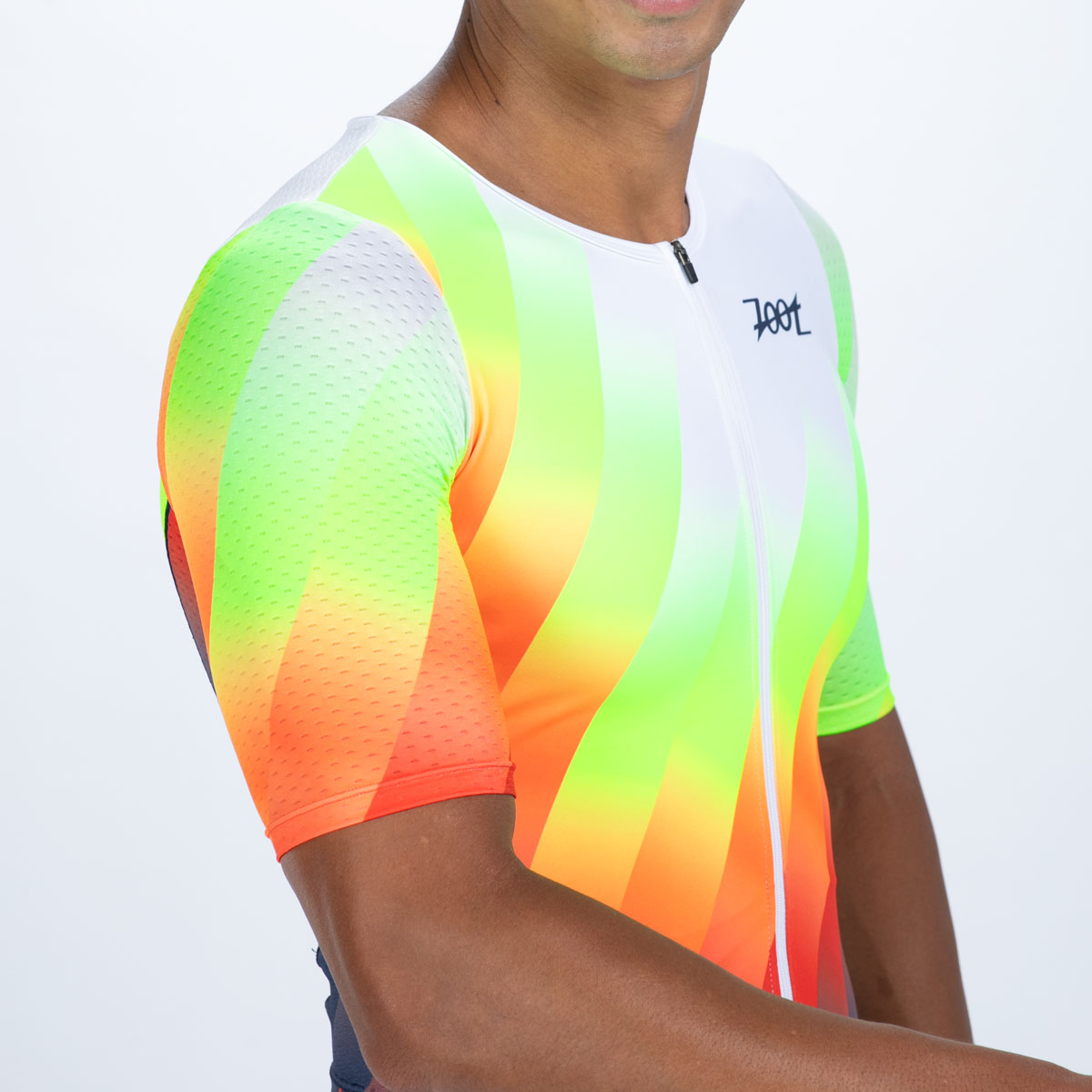 MEN'S TRI AERO FZ RACESUIT (Costa Del Sol) トライスーツ ワンピース トライウエア トライアスロン  ZMT350107