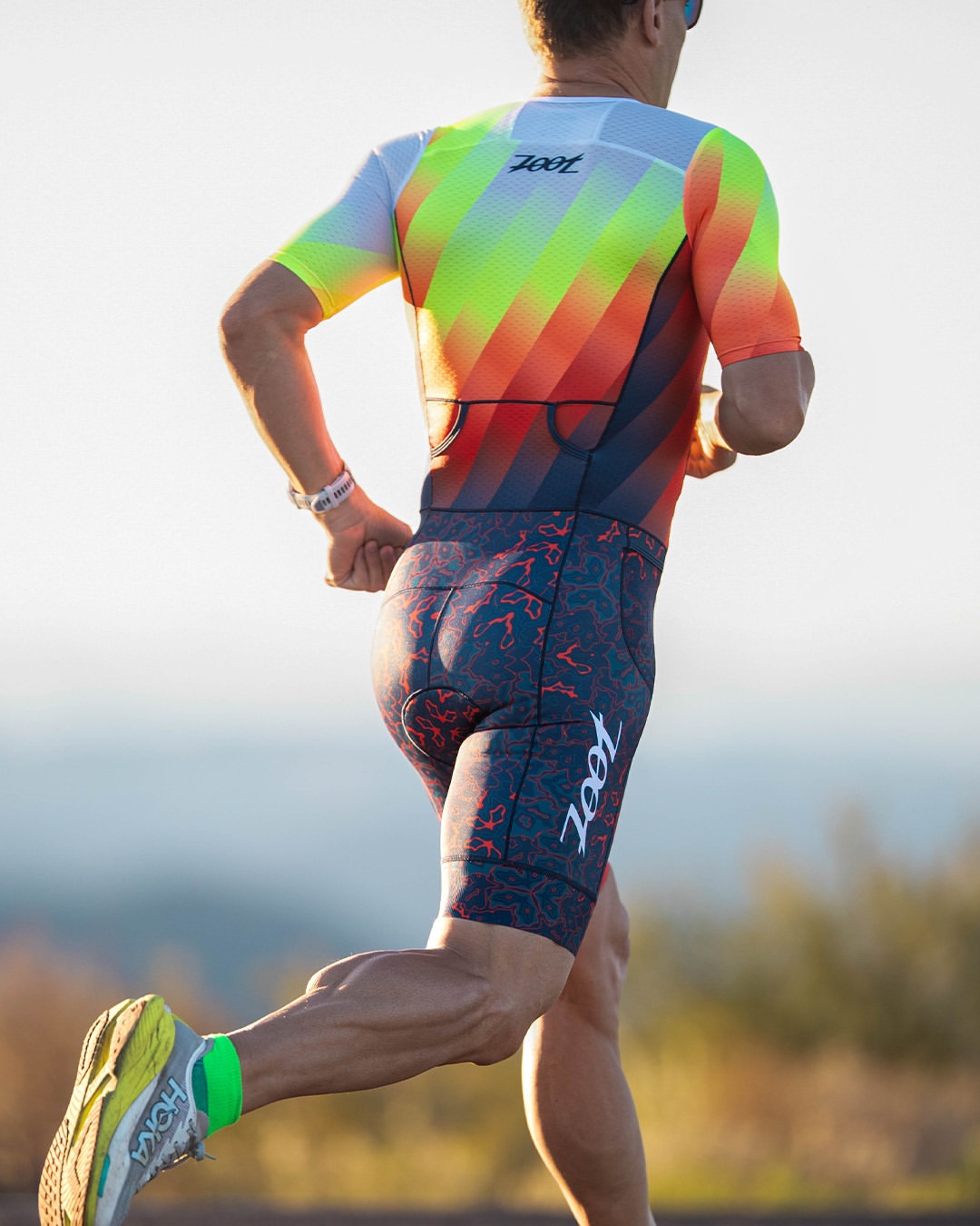 MEN'S TRI AERO FZ RACESUIT (Costa Del Sol) トライスーツ ワンピース トライウエア トライアスロン  ZMT350107