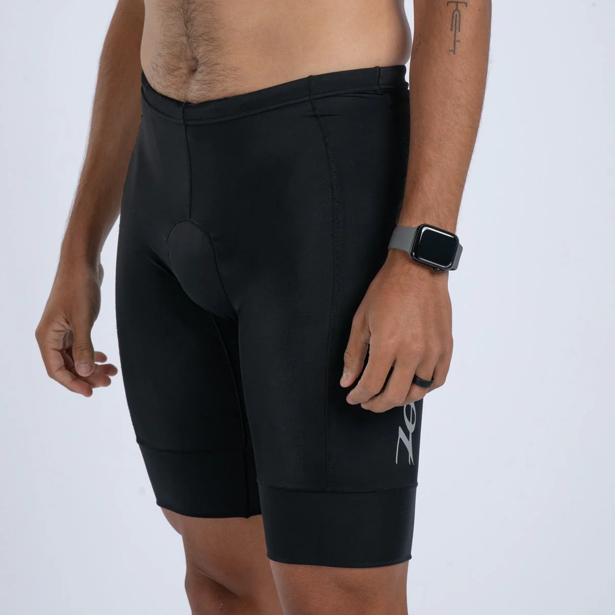 MEN'S TRI 9 SHORT CORE (JET BLACK) トライアスロン セパレート 9インチ　トライショーツ トライパンツ  CMT210-100