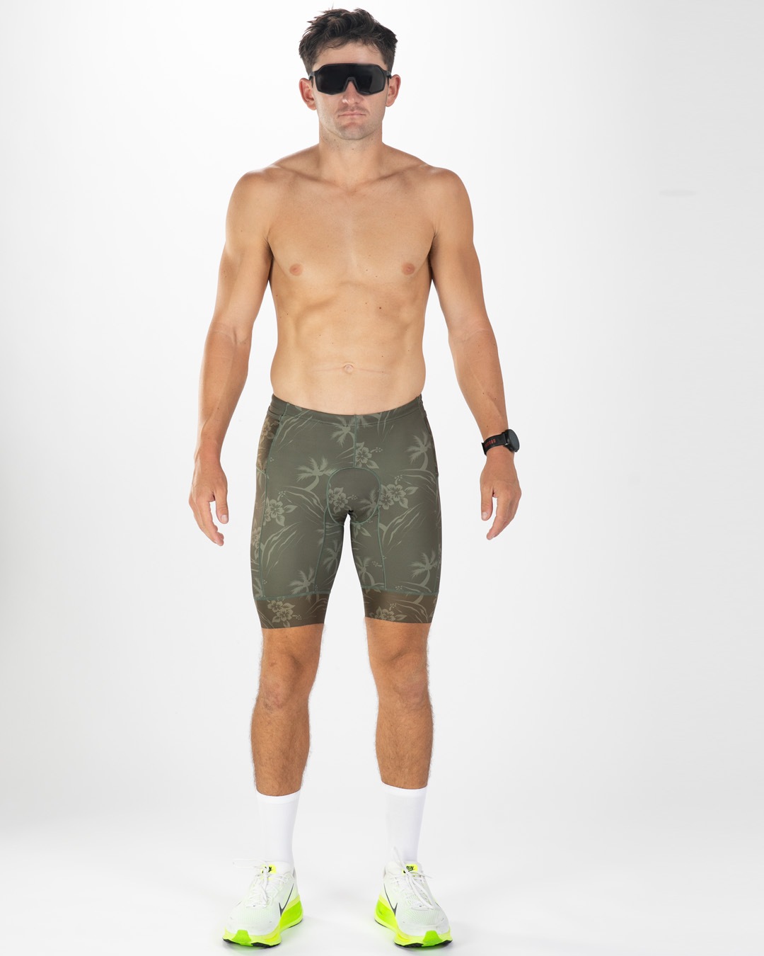 MEN'S TRI 9" SHORT (KAHOLO) トライアスロン セパレート トライショーツ 9インチ トライパンツ ZMT21001