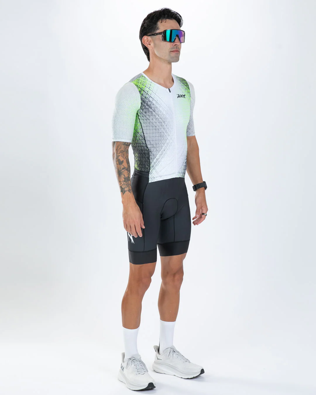 MEN'S TRI AERO FZ RACESUIT (Haze) トライスーツ ワンピース トライウエア トライアスロン ZMT350117